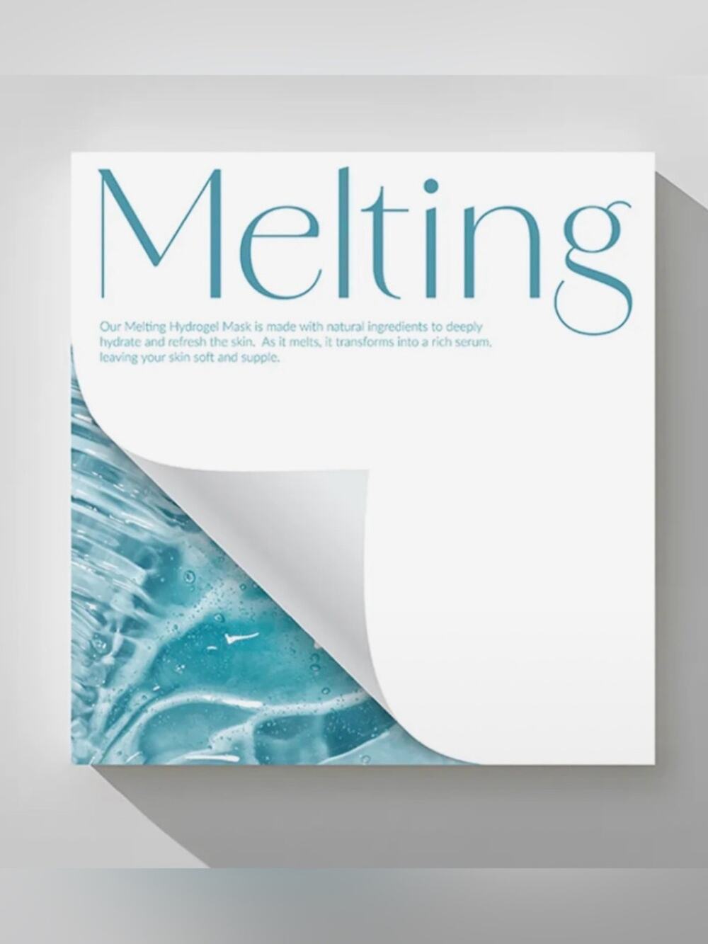 NIB Rubelli Melting Hydrogel Mask – 4 Masks Set
